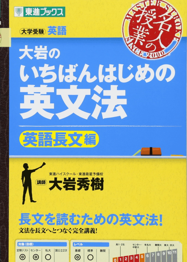 大岩英文法超基礎文法編ナガセ